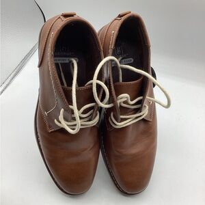 George Men’s Brown Leather Shoes Size 7.5